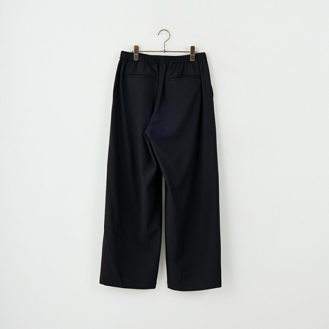 Noir Fabrik [ヌワールファブリック] ミニマルワイドスラックス [NF-253-080] BLACK