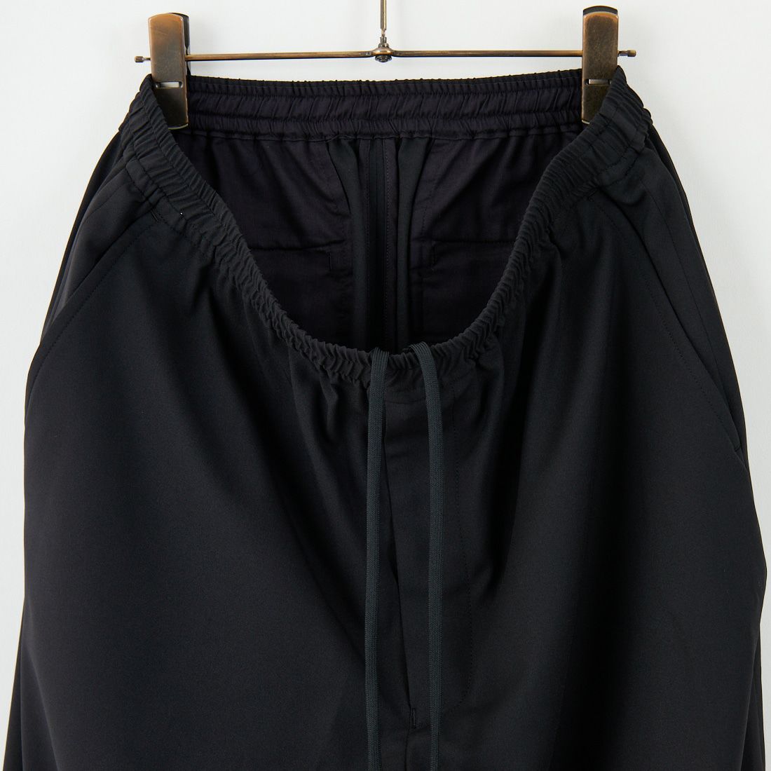 Noir Fabrik [ヌワールファブリック] ミニマルワイドスラックス [NF-253-080] BLACK