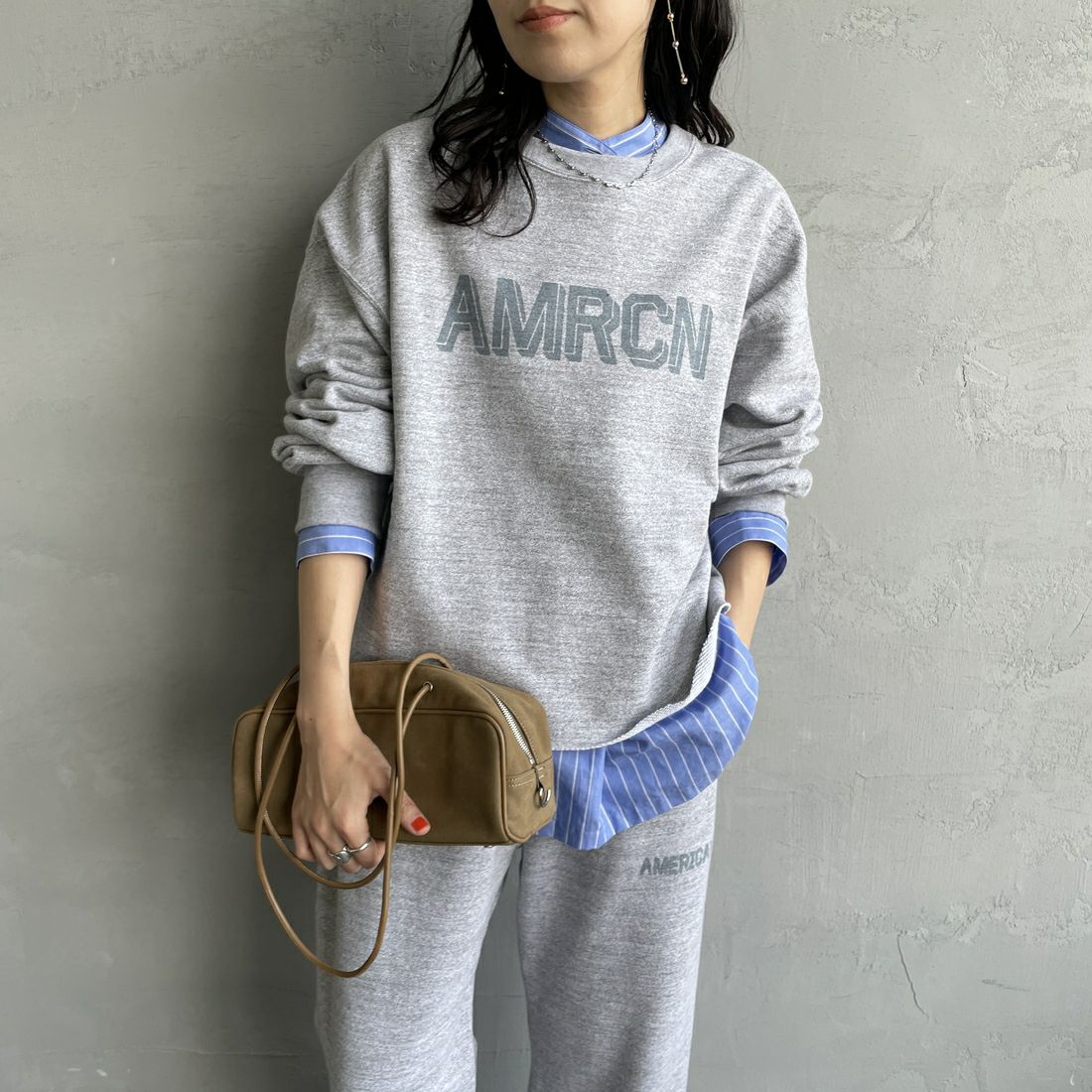 ﾓｸｸﾞﾚｰ&&モデル身長：158cm 着用サイズ：ONE SIZE&&