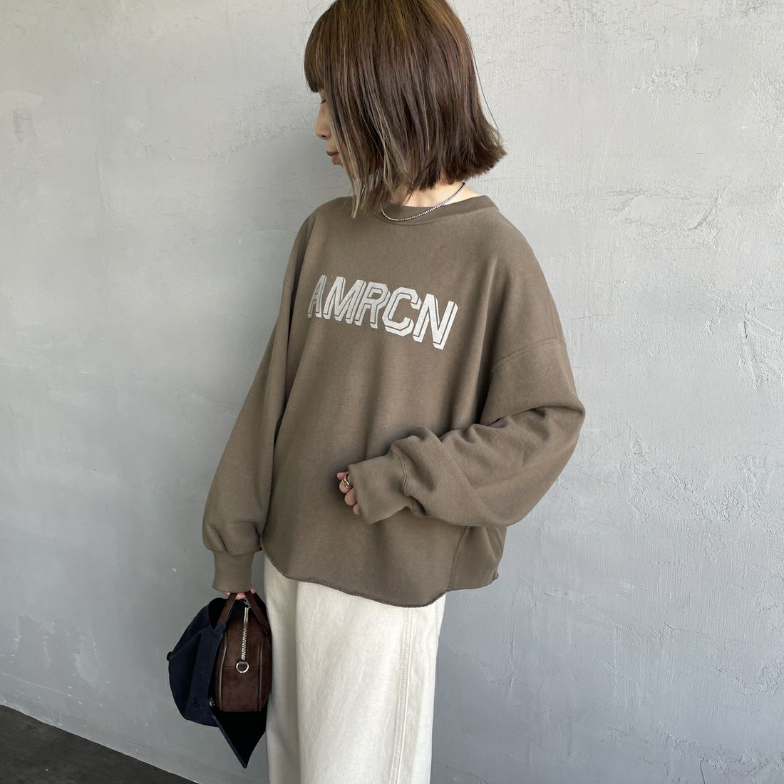ﾌﾞﾗｳﾝ&&モデル身長：160cm 着用サイズ：ONE SIZE&&