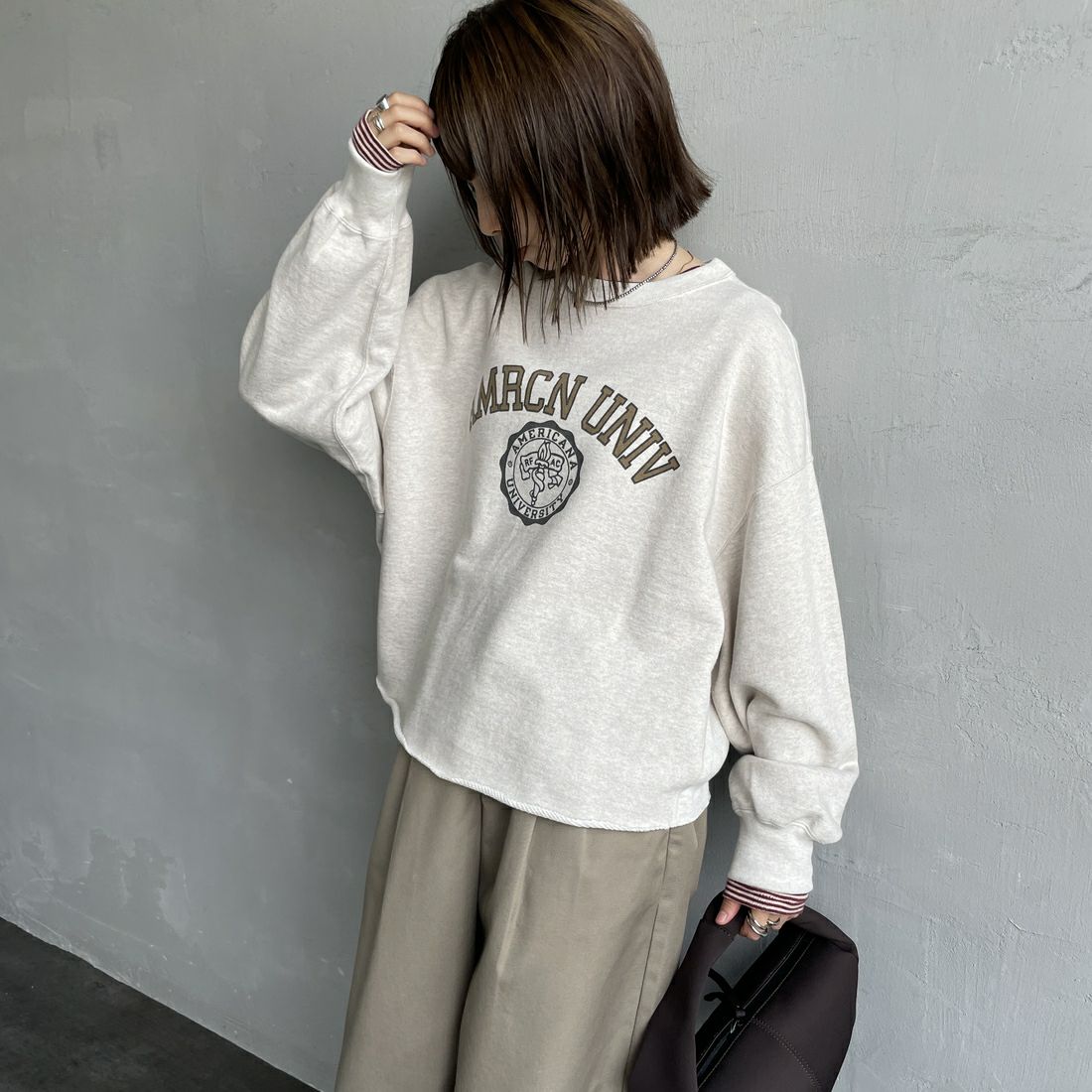 ｵｰﾄﾐｰﾙ&&モデル身長：158cm 着用サイズ：ONE SIZE&&