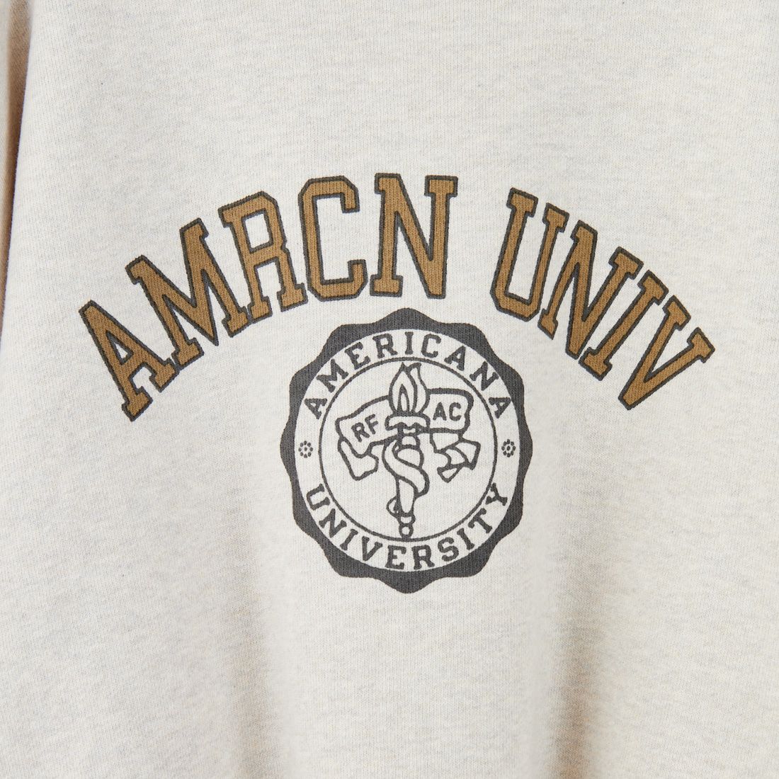 Americana × JEANS FACTORY [アメリカーナ × ジーンズファクトリー] 別注 カレッジプリント カットオフスウェット [BRF-736A-1-JF] ｵｰﾄﾐｰﾙ