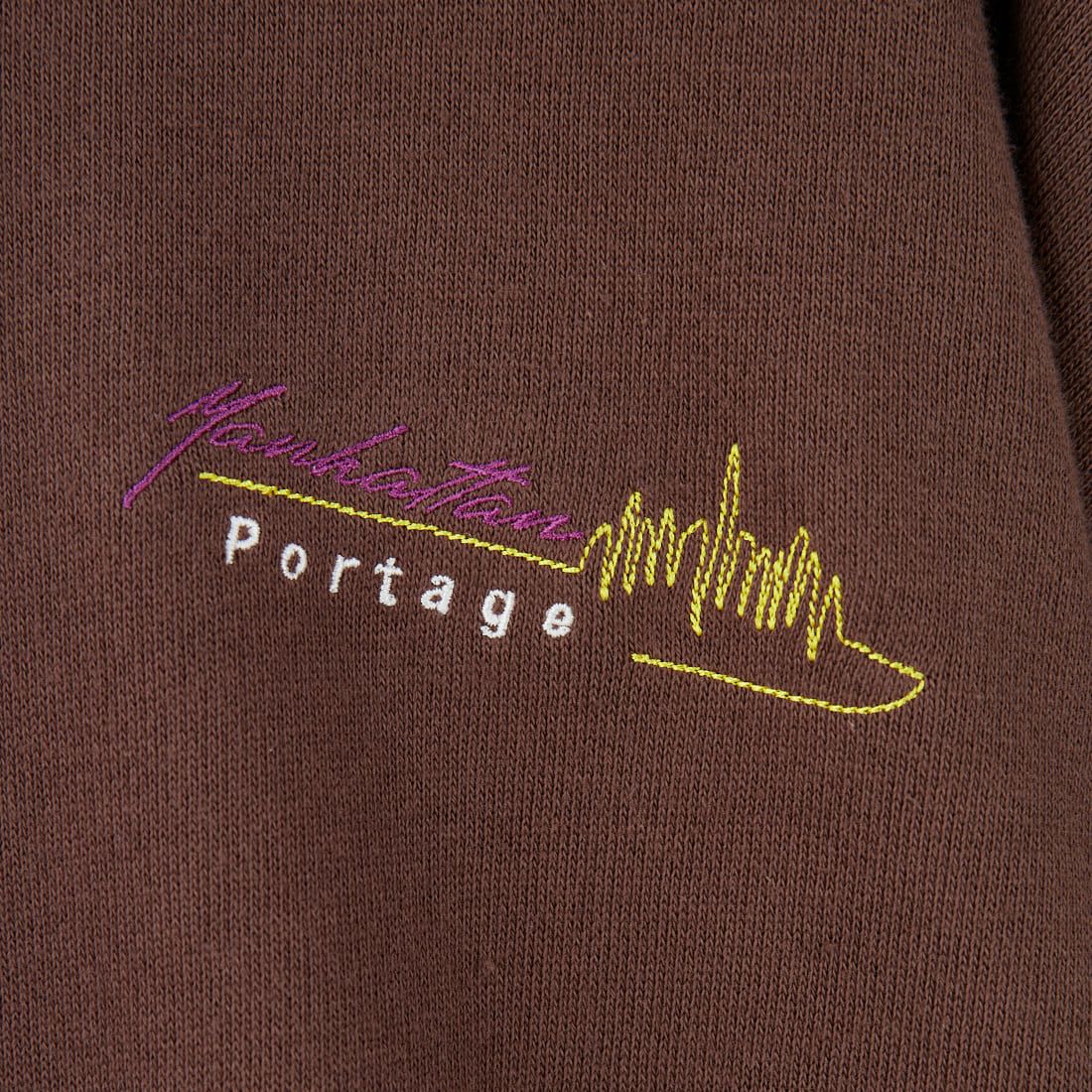 MANHATTAN PORTAGE [マンハッタンポーテージ] 別注 バックフォトプリントパーカー [25FWMP-IN73-JF] D.BROWN