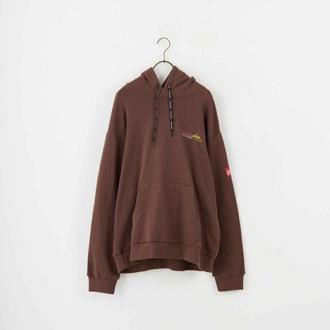 MANHATTAN PORTAGE [マンハッタンポーテージ] 別注 バックフォトプリントパーカー [25FWMP-IN73-JF] D.BROWN