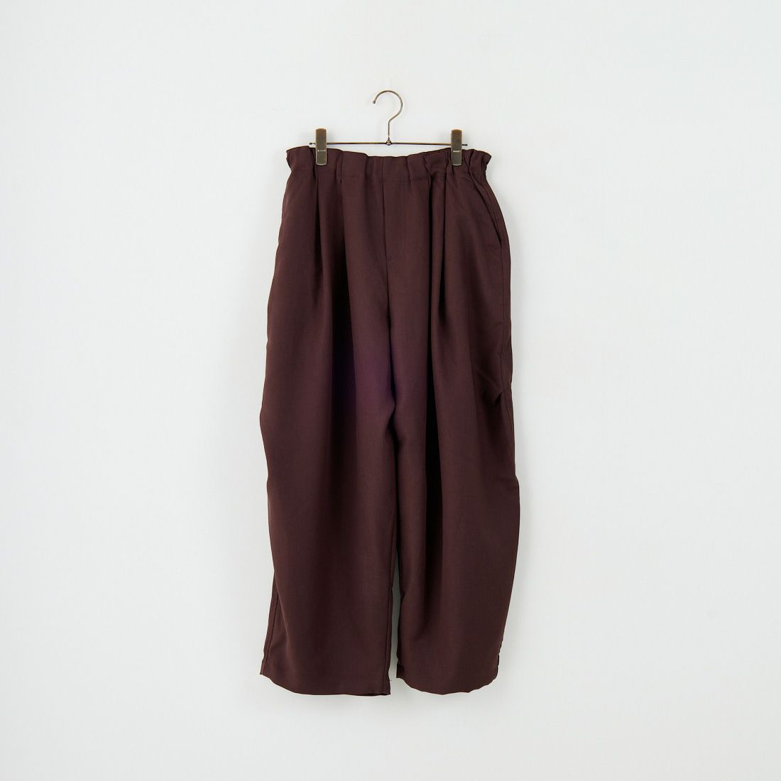 mizuiro ind [ミズイロインド] ワイドカーゴパンツ [1-260016A] 44 BROWN