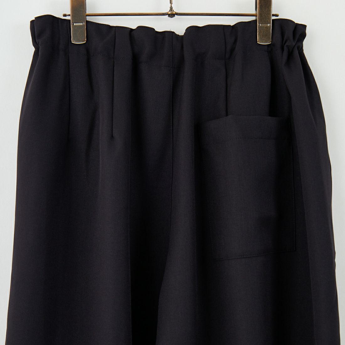 mizuiro ind [ミズイロインド] ワイドカーゴパンツ [1-260016A] 99 BLACK