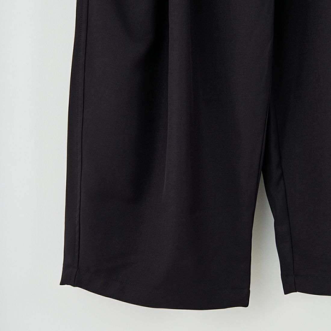 mizuiro ind [ミズイロインド] ワイドカーゴパンツ [1-260016A] 99 BLACK