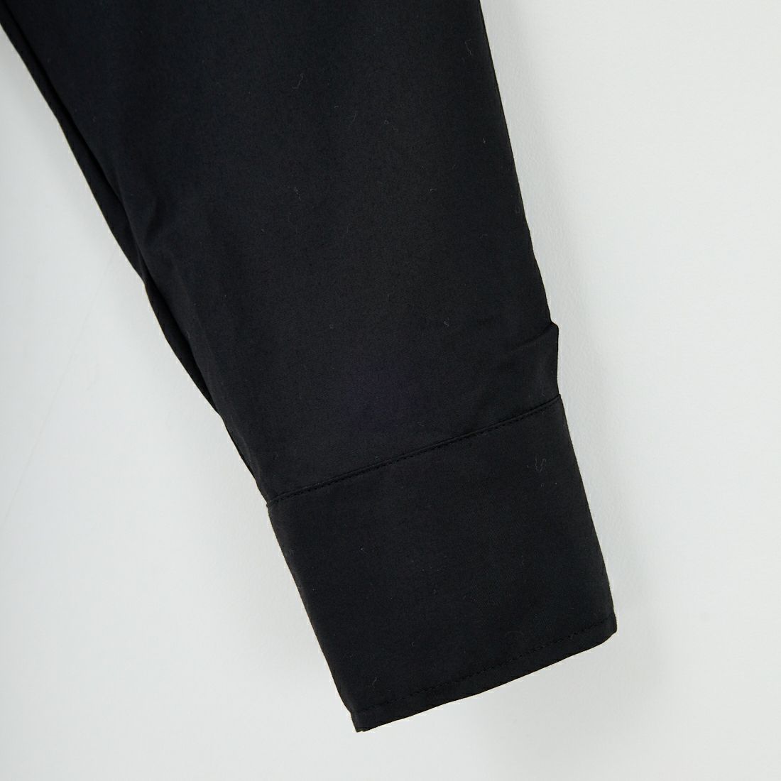 mizuiro ind [ミズイロインド] ロングスリーブバルーンシャツ [3-230094] 99 BLACK