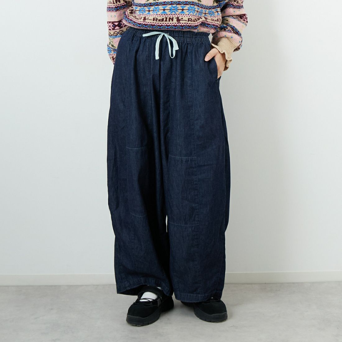 A INDIGO&&モデル身長：162cm 着用サイズ：1&&