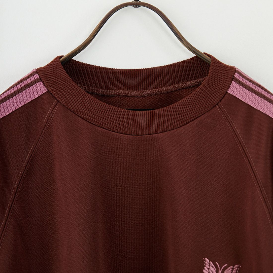 Needles [ニードルズ] トラッククルーネックシャツ [RW315] A BROWN