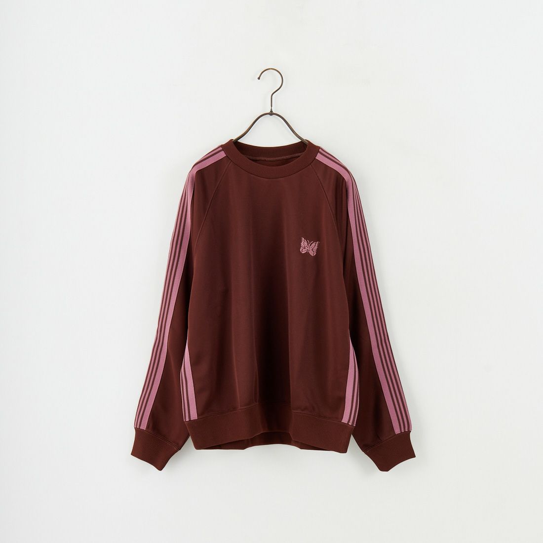 Needles [ニードルズ] トラッククルーネックシャツ [RW315] A BROWN