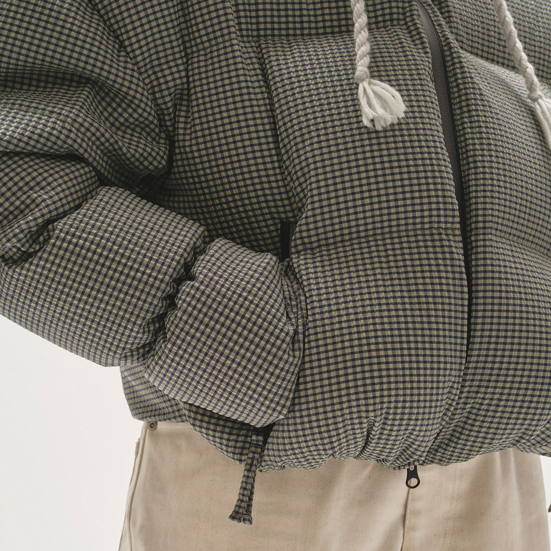 TODAYFUL [トゥデイフル] チェックダウンジャケット [12520008] MNT
