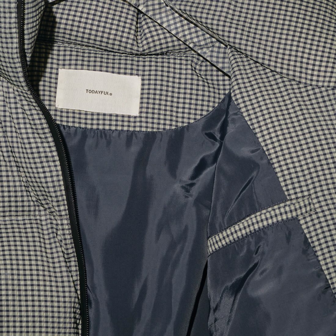 TODAYFUL [トゥデイフル] チェックダウンジャケット [12520008] MNT