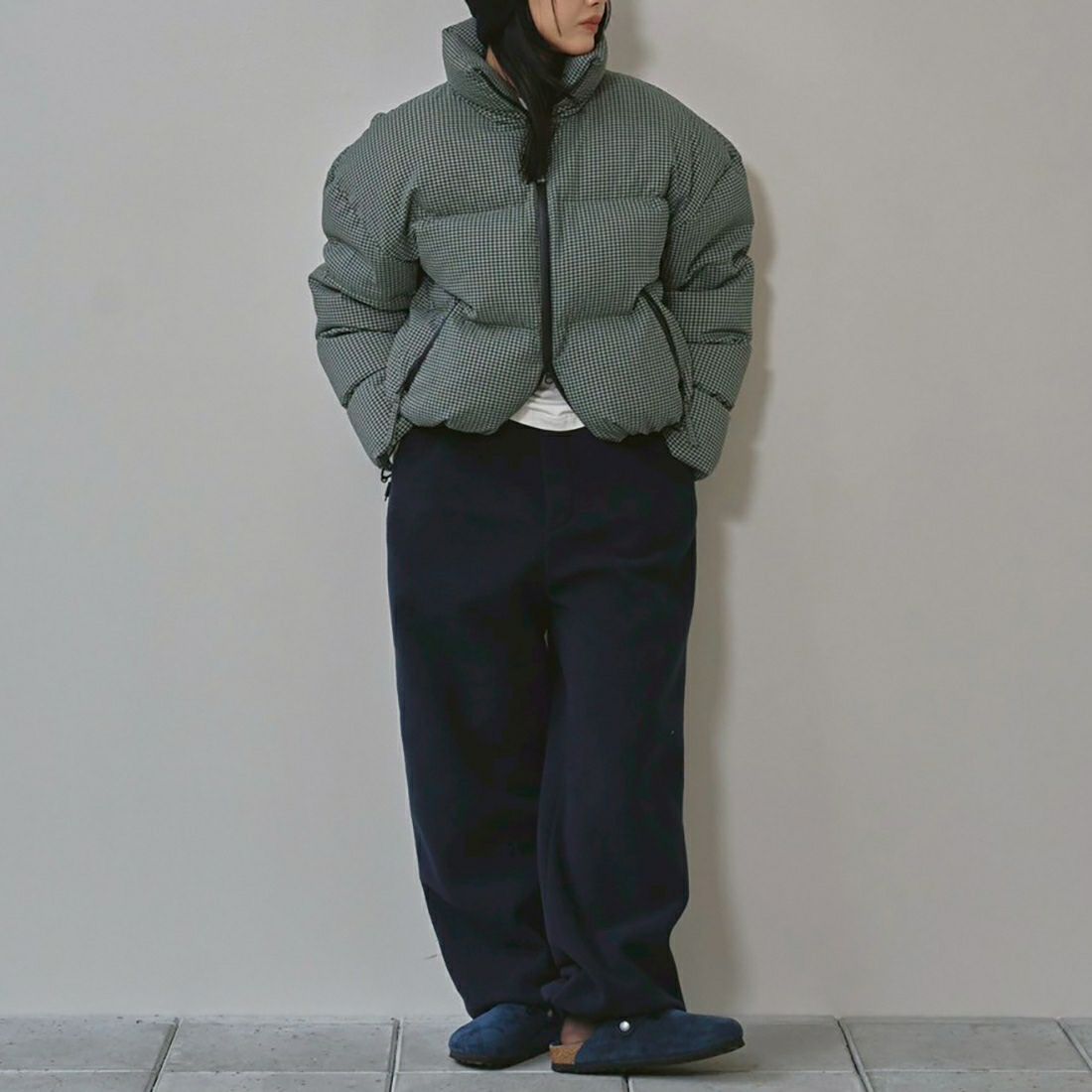 TODAYFUL [トゥデイフル] チェックダウンジャケット [12520008] MNT