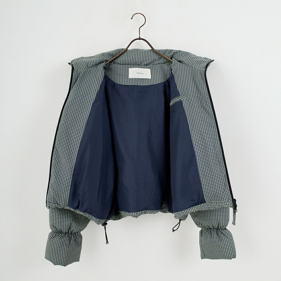 TODAYFUL [トゥデイフル] チェックダウンジャケット [12520008] MNT