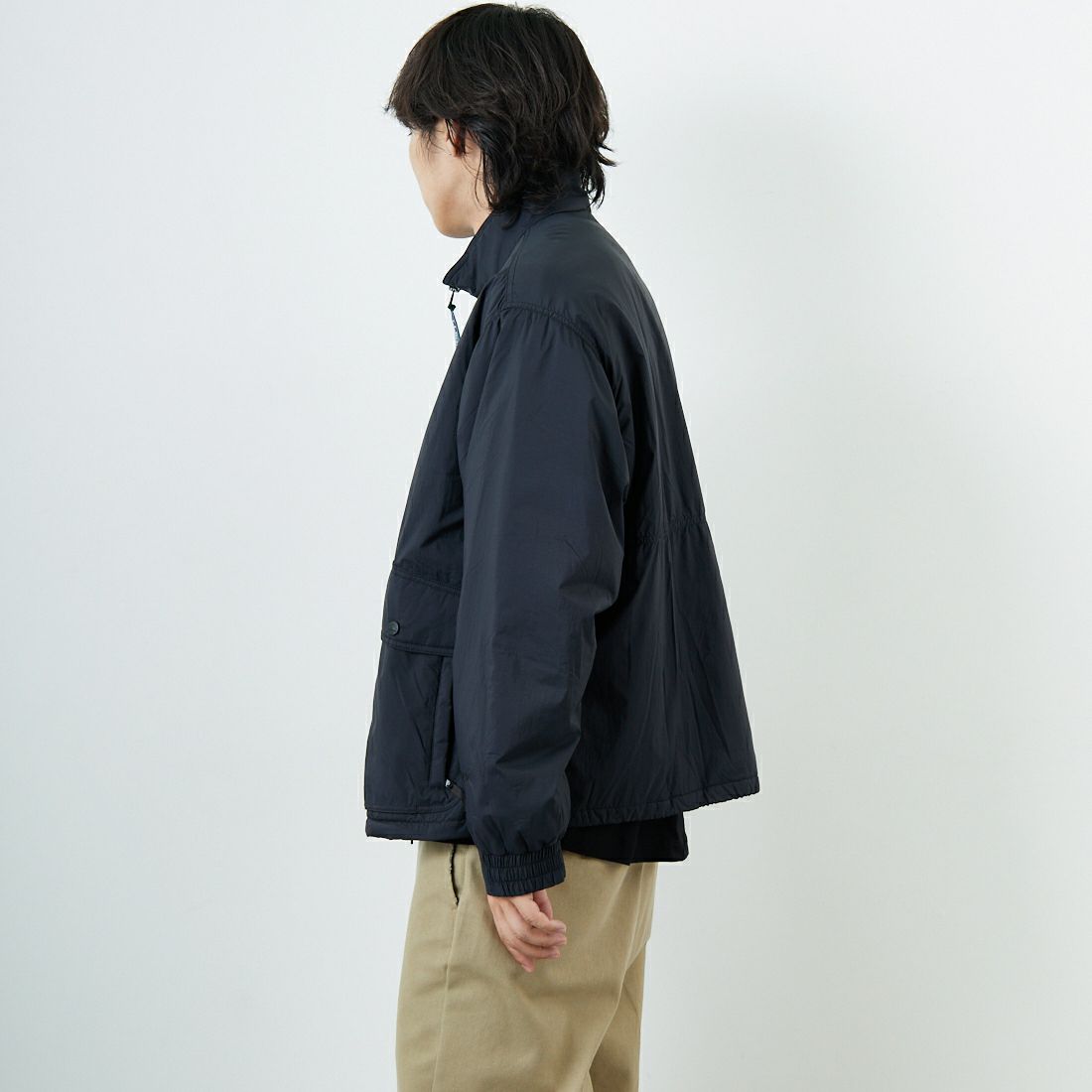 L.L.BEAN [エルエルビーン] Bean's ウィンディリッジ インサレーションジャケット [5575-2041] 48 NIGHT &&モデル身長：179cm 着用サイズ：L&&