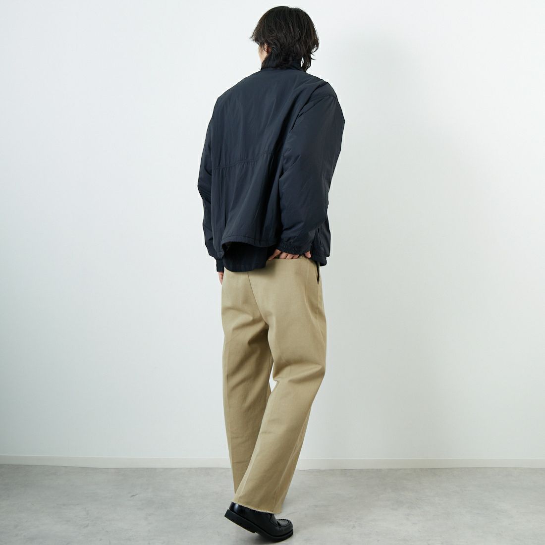 L.L.BEAN [エルエルビーン] Bean's ウィンディリッジ インサレーションジャケット [5575-2041] 48 NIGHT &&モデル身長：179cm 着用サイズ：L&&