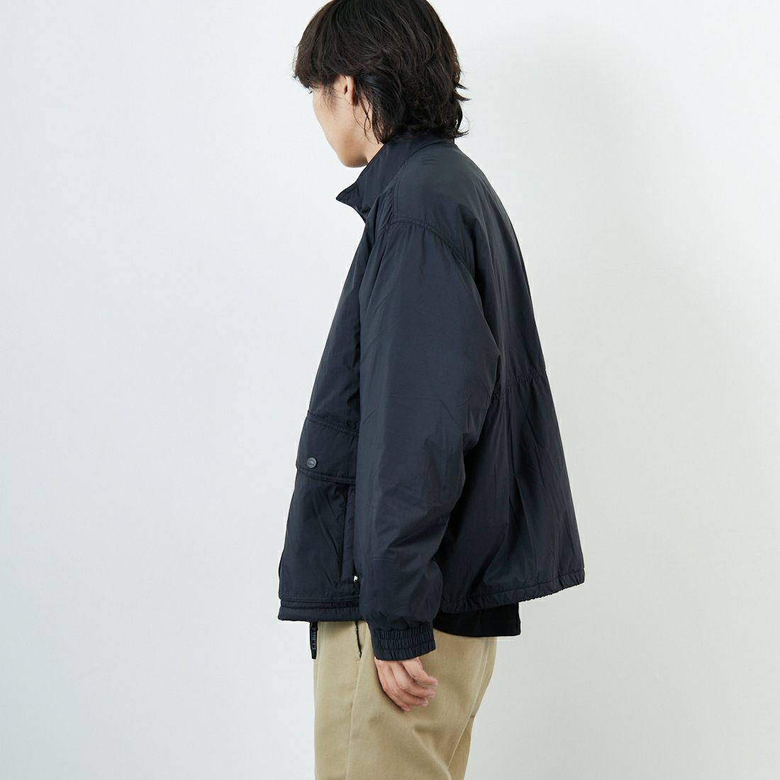 L.L.BEAN [エルエルビーン] Bean's ウィンディリッジ インサレーションジャケット [5575-2041] 48 NIGHT &&モデル身長：179cm 着用サイズ：L&&