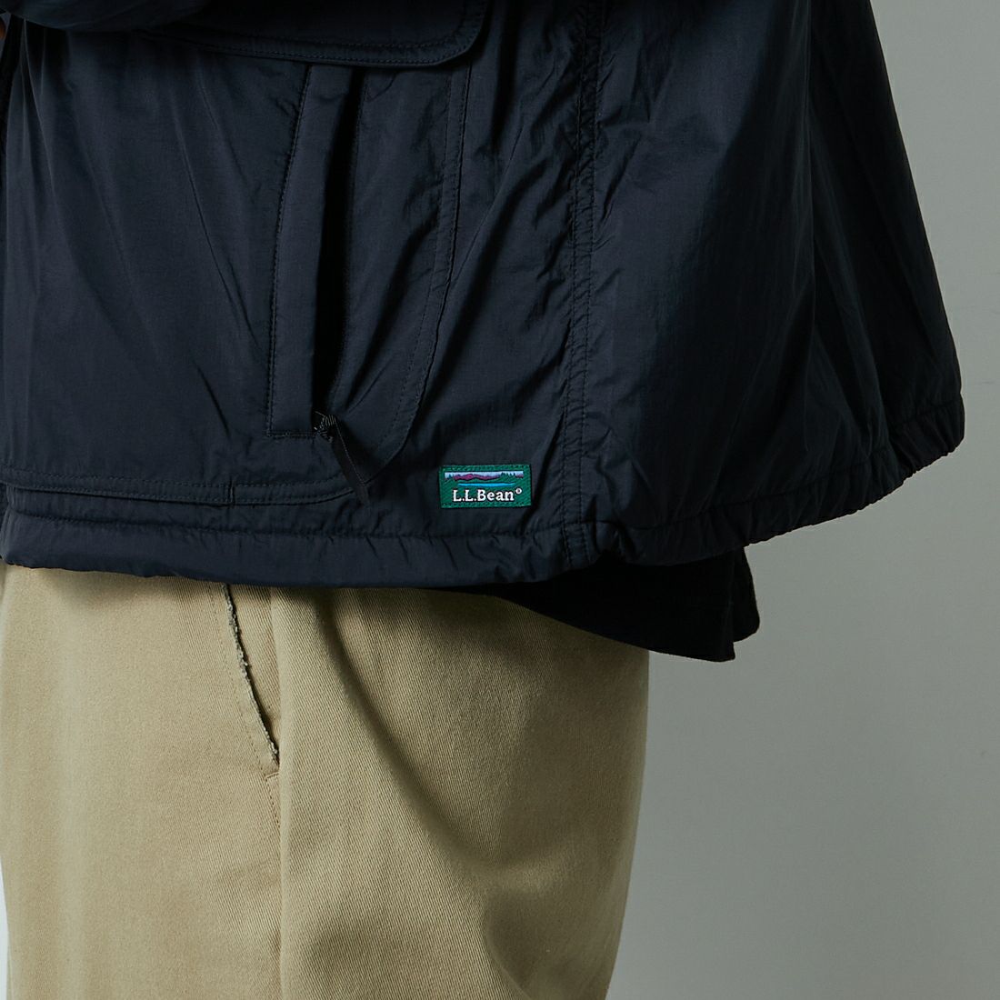 L.L.BEAN [エルエルビーン] Bean's ウィンディリッジ インサレーションジャケット [5575-2041] 48 NIGHT &&モデル身長：179cm 着用サイズ：L&&