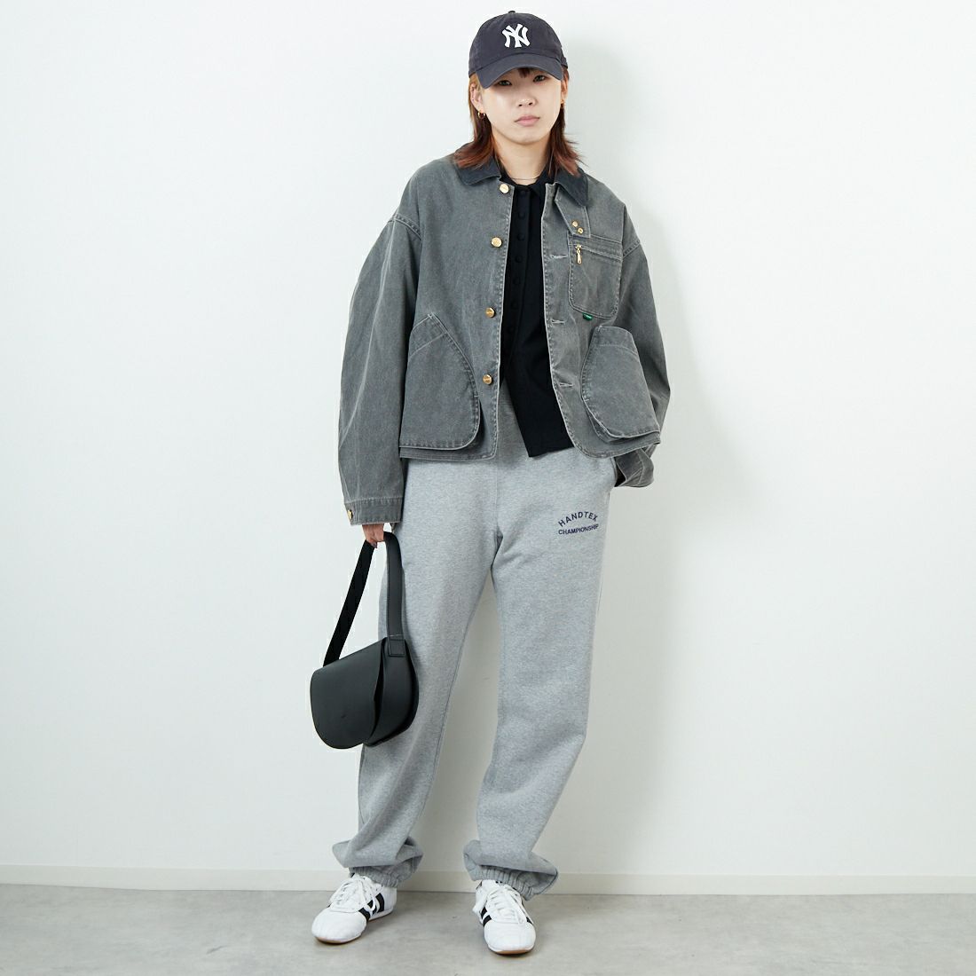 L.L.BEAN [エルエルビーン] Bean's プロスペクトハーバー フィールドコート [5475-1143] 50 FADE BK &&モデル身長：167cm 着用サイズ：M&&