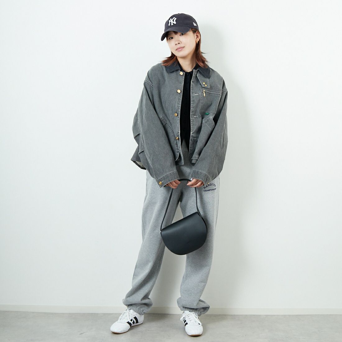 L.L.BEAN [エルエL.L.BEAN [エルエルビーン] Bean's プロスペクトハーバー フィールドコート [5475-1143] 50 FADE BK &&モデル身長：167cm 着用サイズ：M&&ルビーン] Bean's プロスペクトハーバー フィールドコート [5475-1143] 71 FADE TA