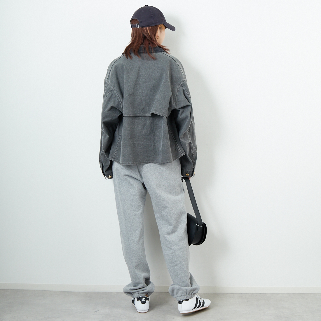 L.L.BEAN [エルエルビーン] Bean's プロスペクトハーバー フィールドコート [5475-1143] 50 FADE BK &&モデル身長：167cm 着用サイズ：M&&