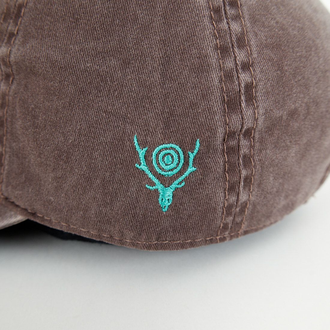 South2West8 [サウスツーウエストエイト] ストラップバックキャップ [RW533] BROWN