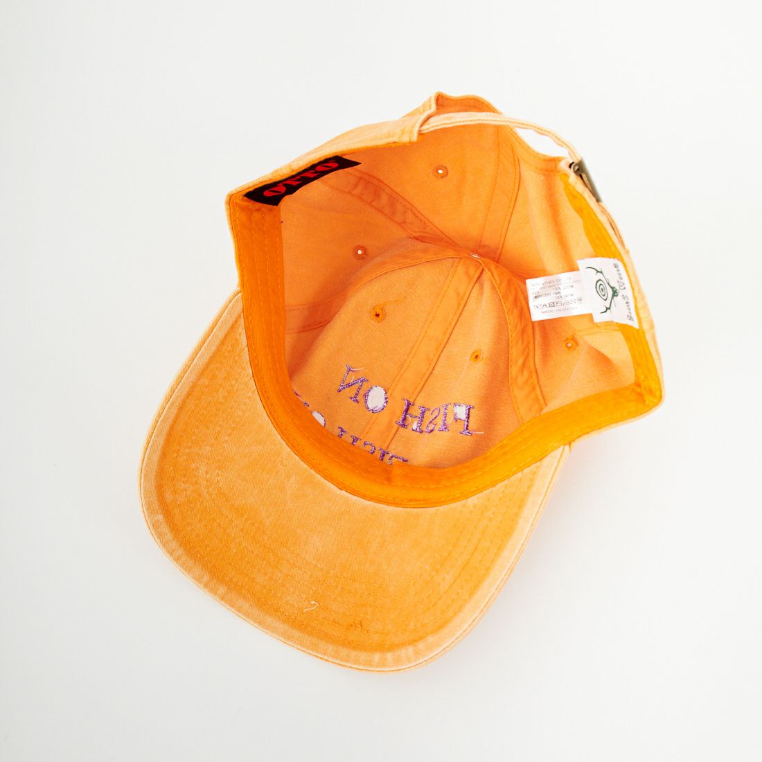 South2West8 [サウスツーウエストエイト] ストラップバックキャップ [RW535] ORANGE