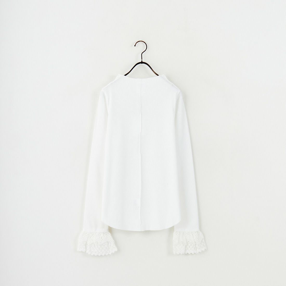 RhodolirioN [ロドリリオン] リブレースカフブルオーバーTシャツ [RV1096] A WHITE