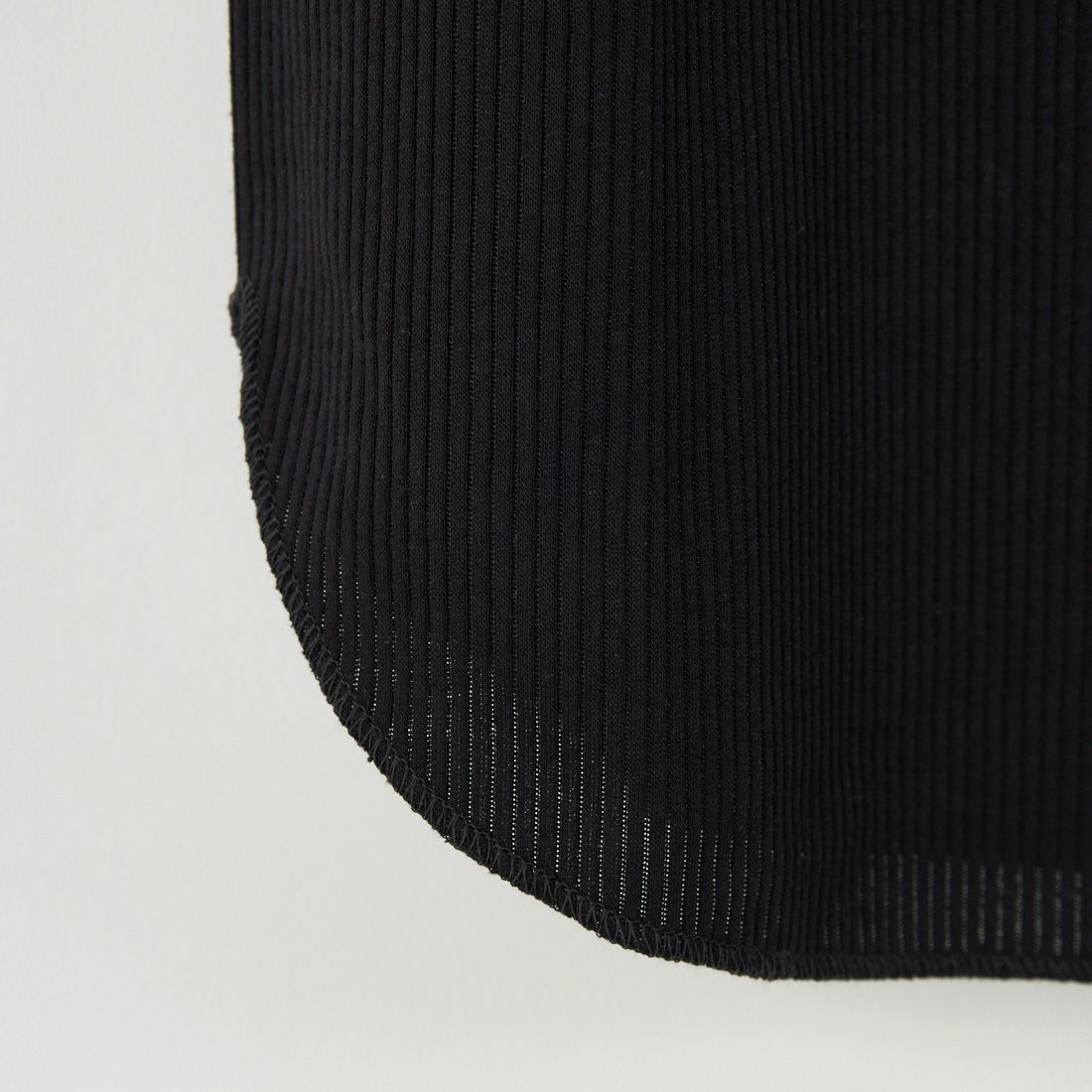 RhodolirioN [ロドリリオン] リブレースカフブルオーバーTシャツ [RV1096] C BLACK