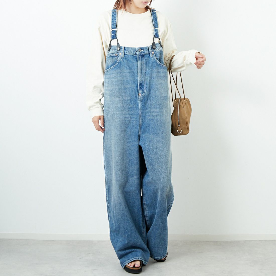 INDIGO&&モデル身長：167cm 着用サイズ：ONE SIZE&&