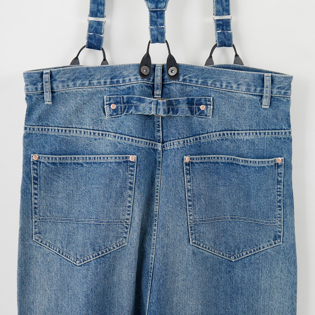 RhodolirioN [ロドリリオン] 5ポケットサスペンダーパンツ [RV1056] INDIGO