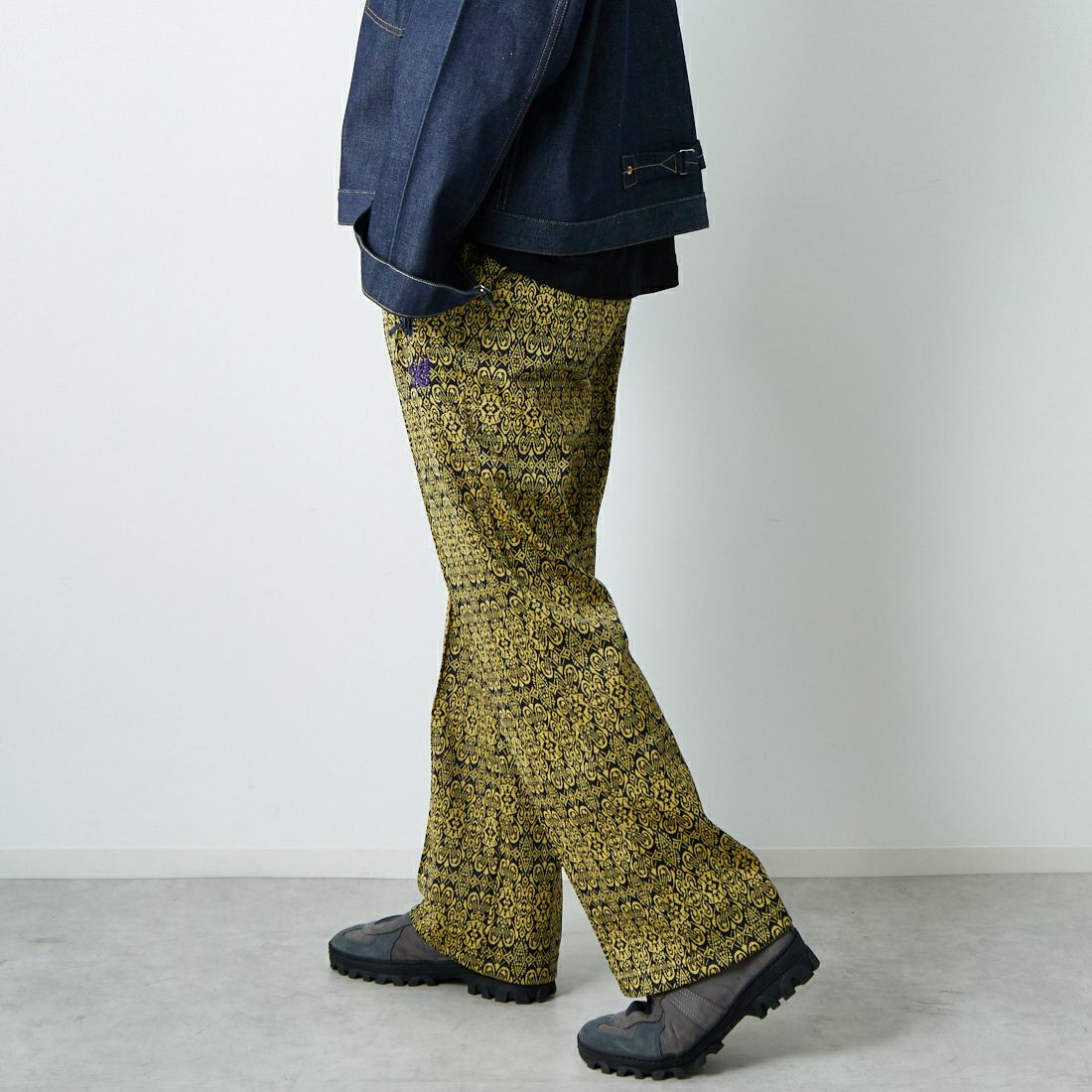 Needles [ニードルズ] トラックパンツ [RW313] A ARABESQU &&モデル身長：179cm 着用サイズ：M&&