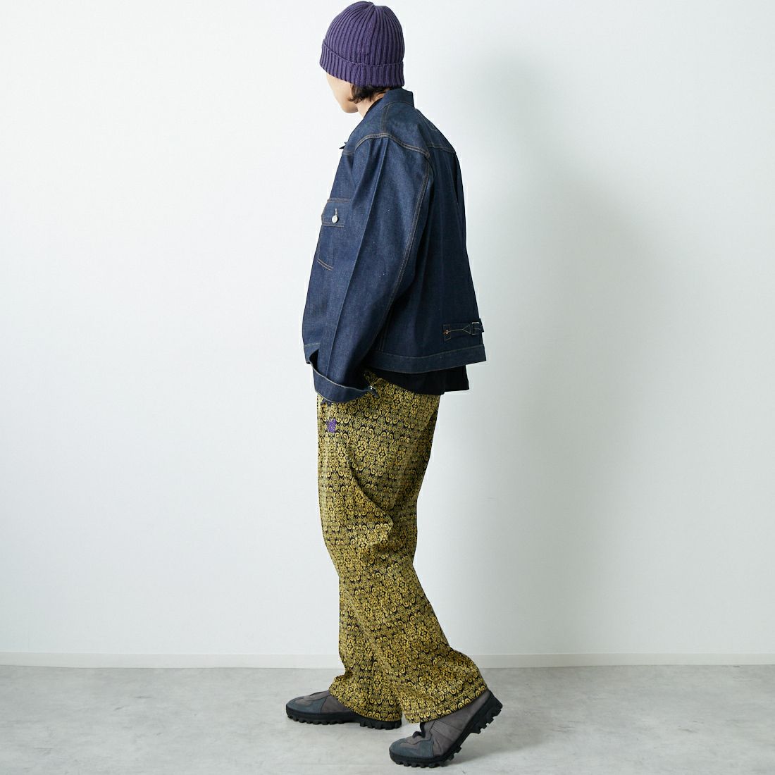 Needles [ニードルズ] トラックパンツ [RW313] A ARABESQU &&モデル身長：179cm 着用サイズ：M&&