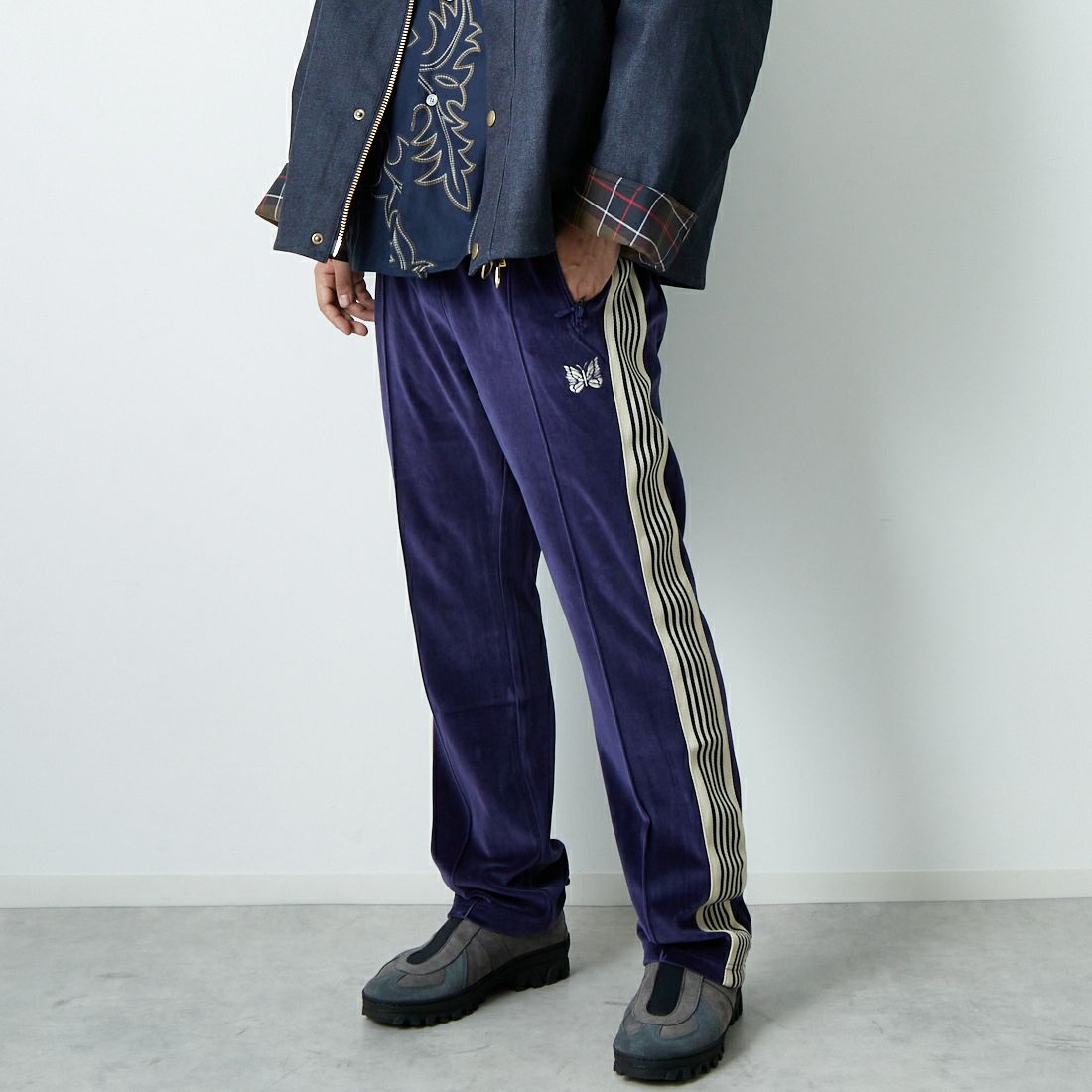 A NAVY&&モデル身長：179cm 着用サイズ：M&&