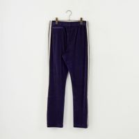 needles トラックパンツ　ネイビー　ベロア Needles(ニードルズ) ナローベロアトラックパンツLQ236 LQ236