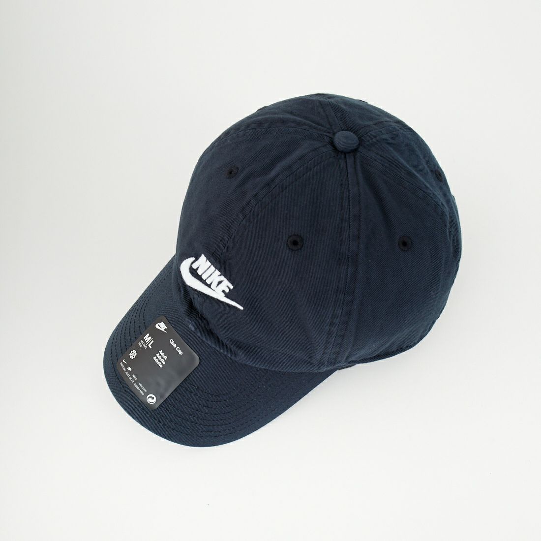 NIKE [ナイキ] アンストラクチャード フューチュラウォッシュキャップ [FB5368]011 BLACK