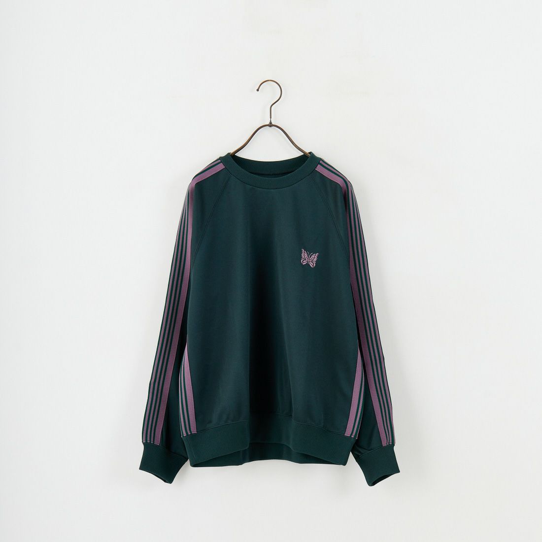 Needles [ニードルズ] トラッククルーネックシャツ [RW315] B GREEN