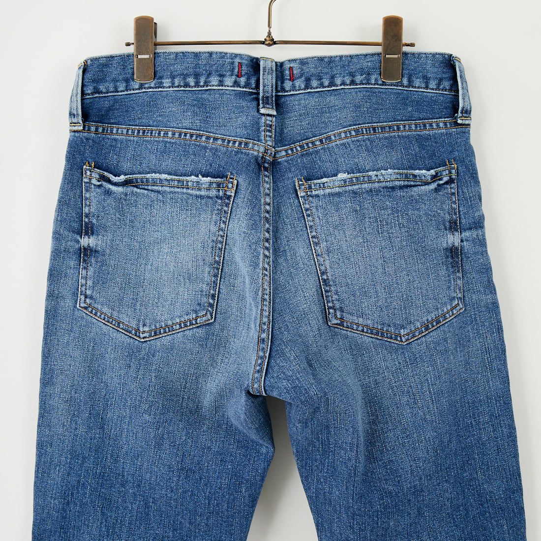 RED CARD TOKYO [レッドカード トーキョー] Rhythm+ スリムテーパードデニム [12M86801VMD] K-VINT MID