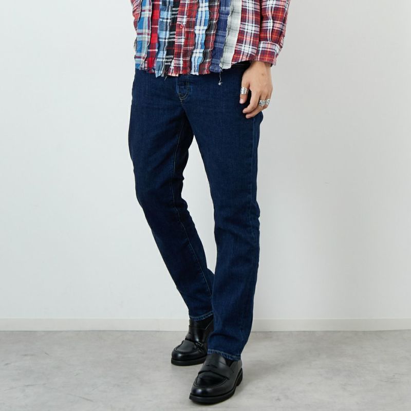 デニム・ジーパン SELF PORTRAIT FW25 BARREL DENIM (PF25827PB BLACK) Indigo Barrel Leg Jeans – self-portrait