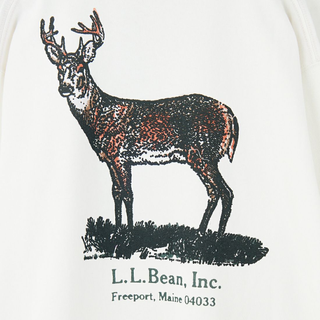 L.L.BEAN [エルエルビーン] ユニオン アニマルロングスリーブTシャツ [5475-1132] 92 DEER