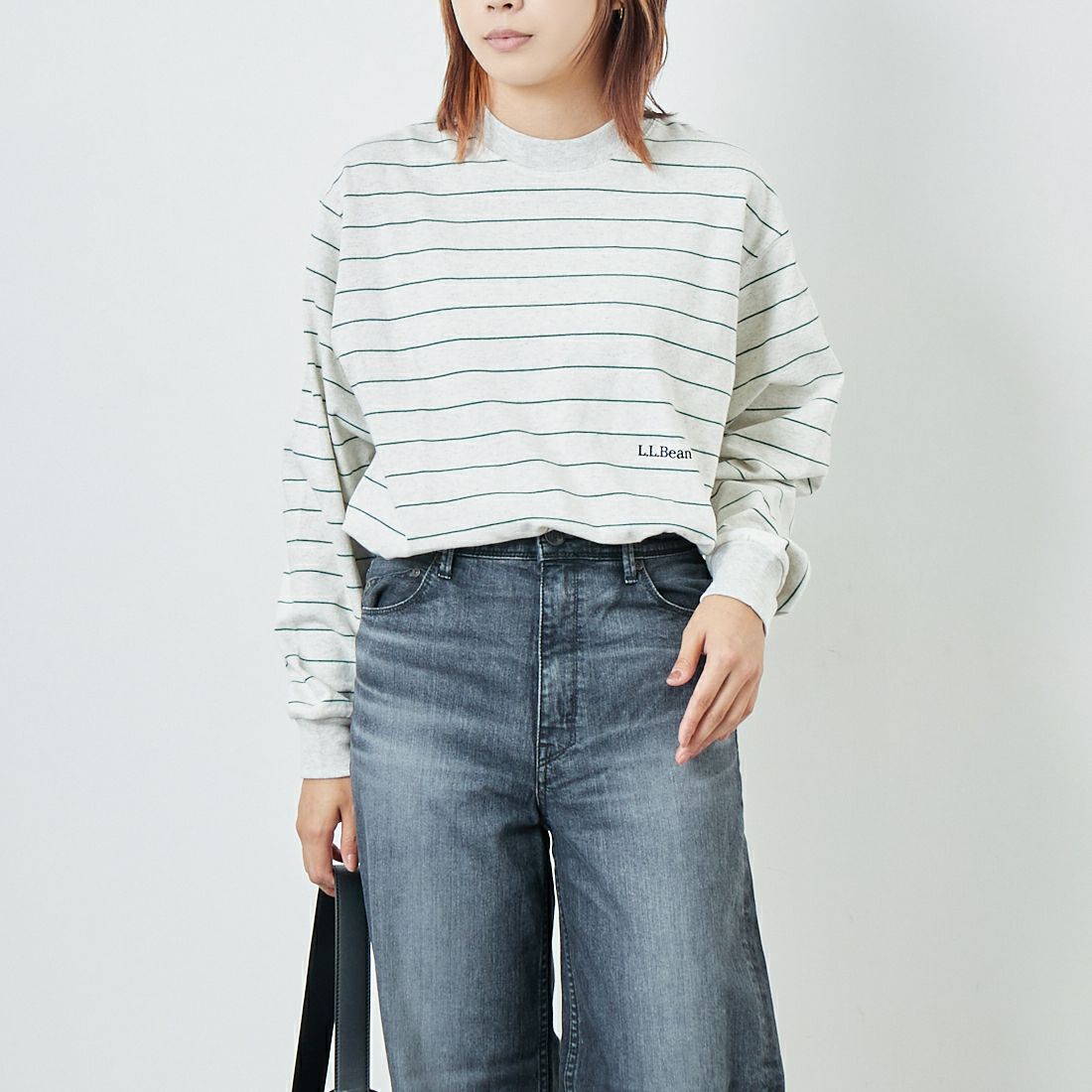 L.L.BEAN [エルエルビーン] ユニオン ロングスリーブ ストライプTシャツ [5475-1133]