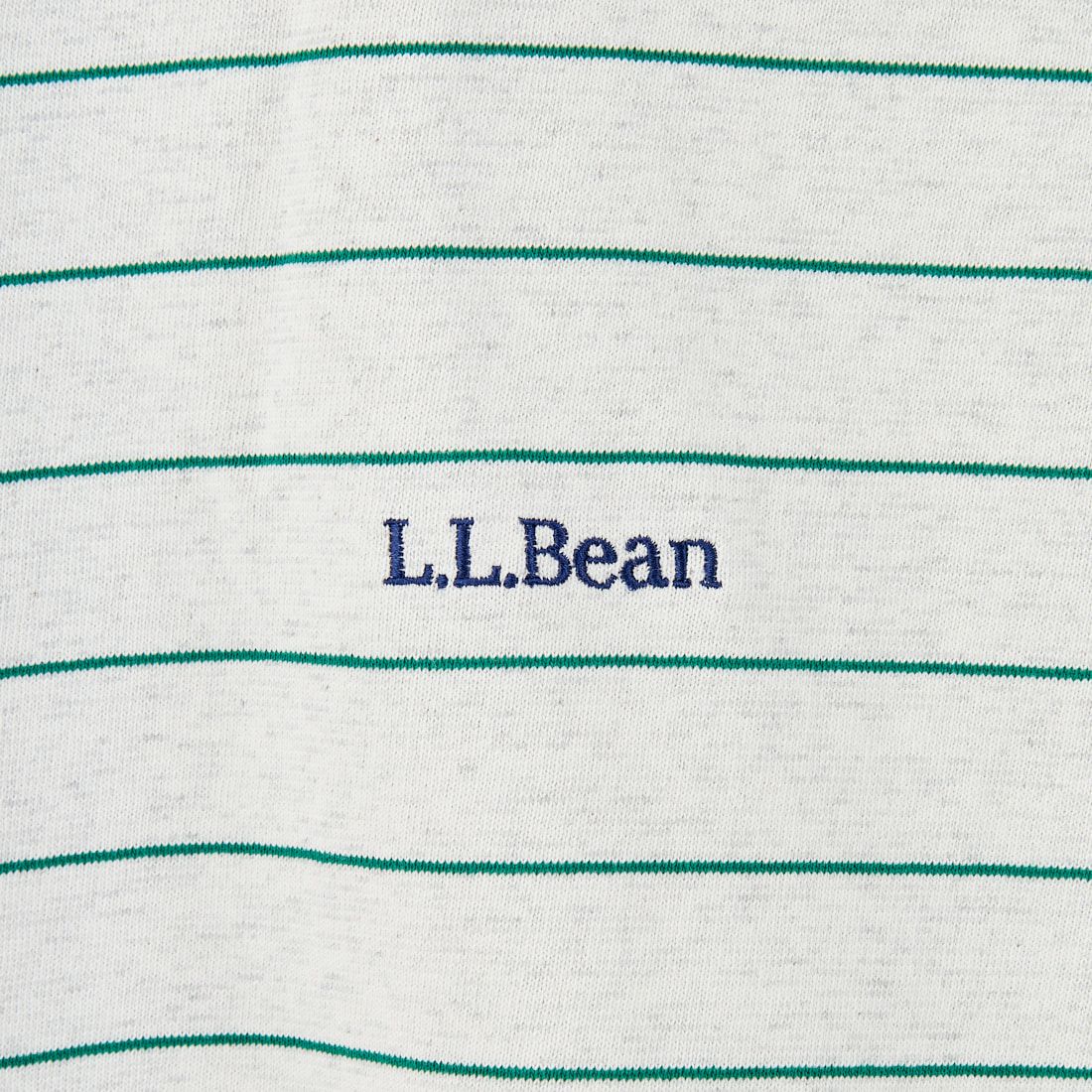 L.L.BEAN [エルエルビーン] ユニオン ロングスリーブ ストライプTシャツ [5475-1133] 90 BIR/GRA