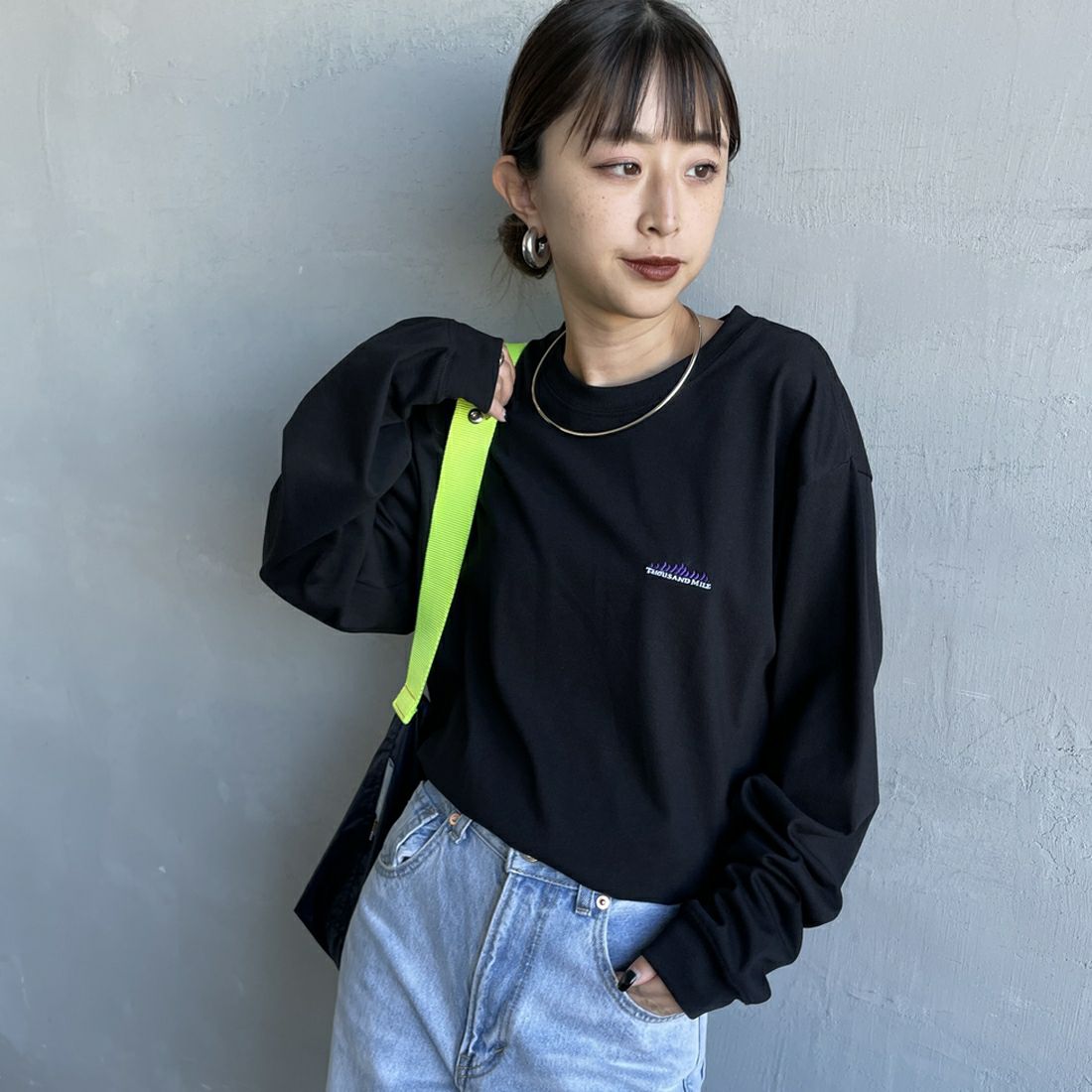 09 BLACK&&モデル身長：150cm 着用サイズ：S&&