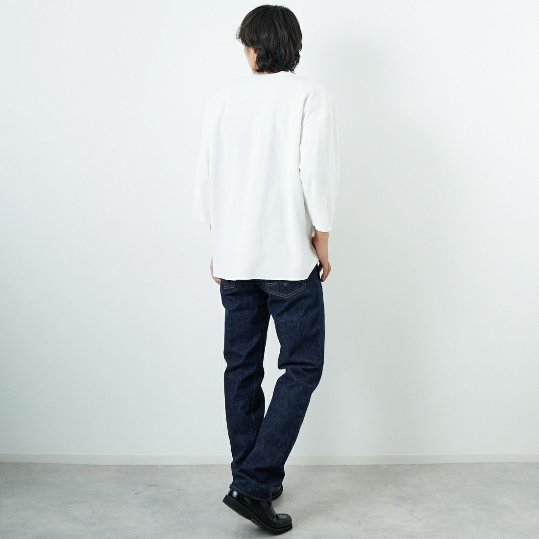 WAREHOUSE [ウエアハウス] 1947モデル Lot DD-1001XX ジーンズ [DD1001XX] ONE WASH &&モデル身長：179cm 着用サイズ：31&&