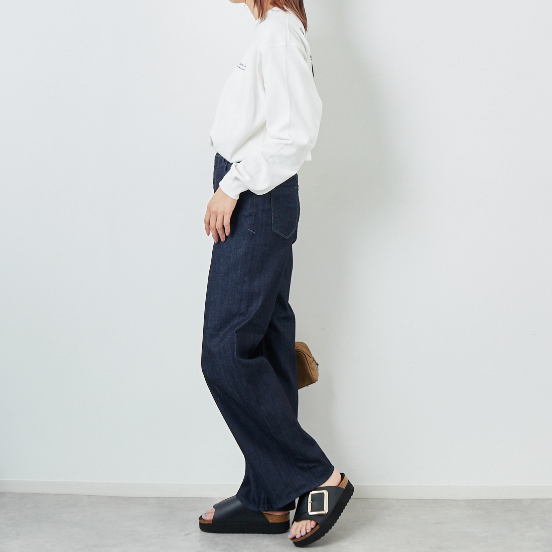 YANUK [ヤヌーク] ワイドストレート LILITH [57153077]｜ジーンズ