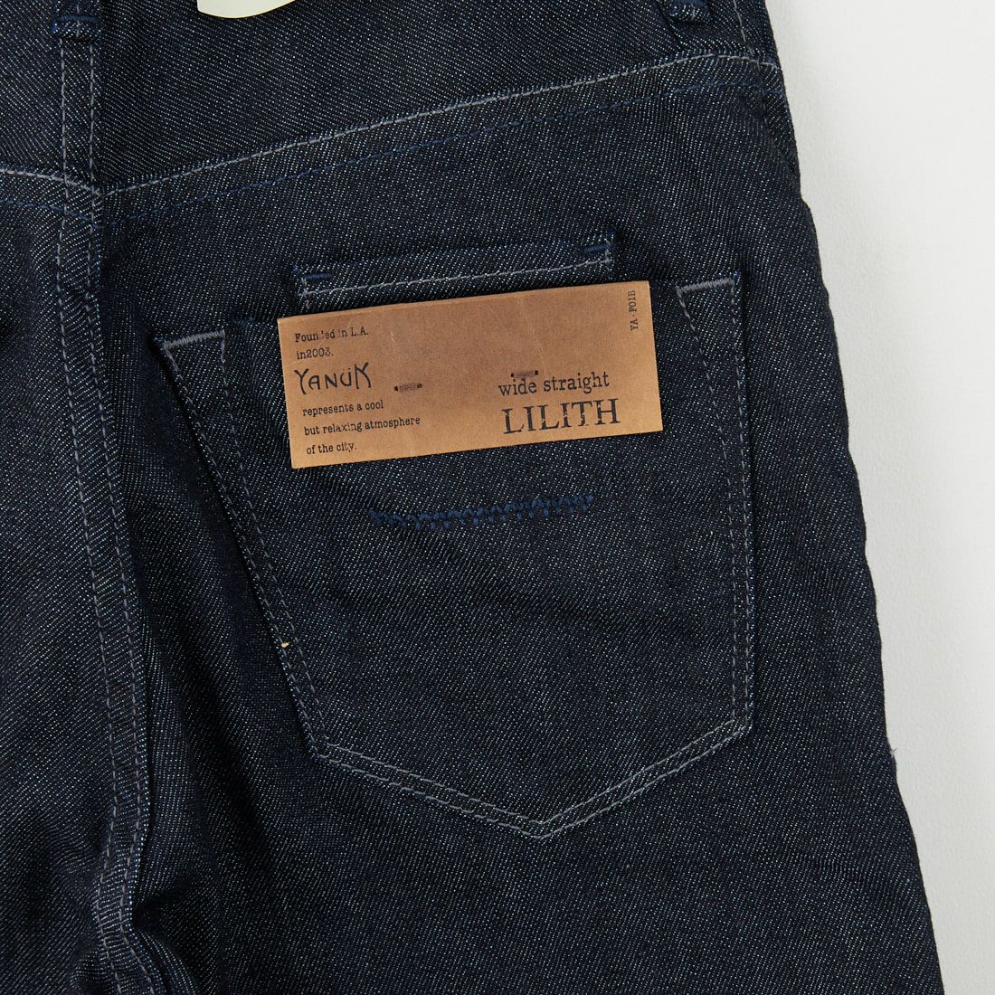 YANUK [ヤヌーク] ワイドストレート LILITH [57153077] OWI