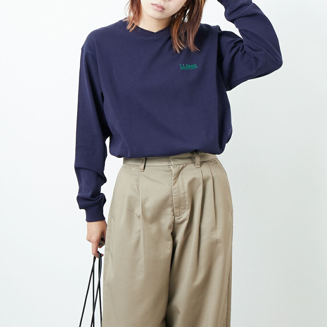 67 NAVY&&モデル身長：167cm 着用サイズ：M&&