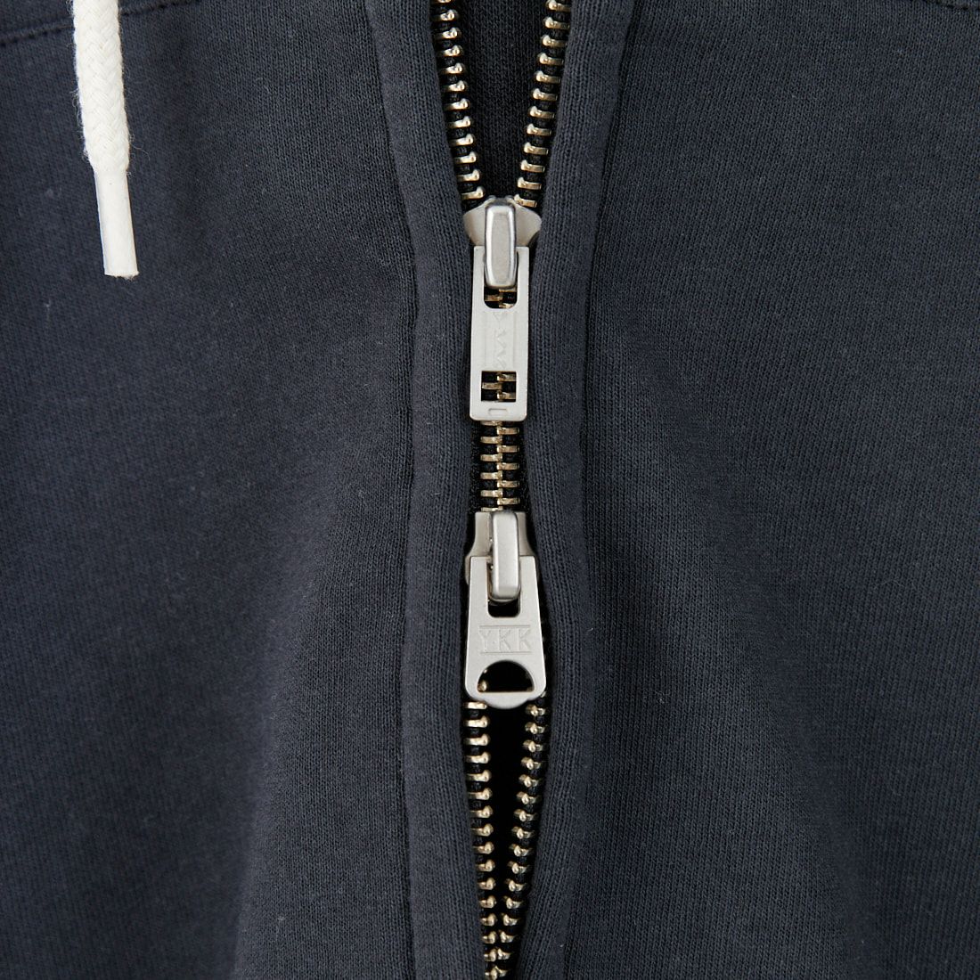 L.L.BEAN [エルエルビーン] PORTAGE フルジップフーデッドスウェット [5475-1135] 48 DK.CHAR