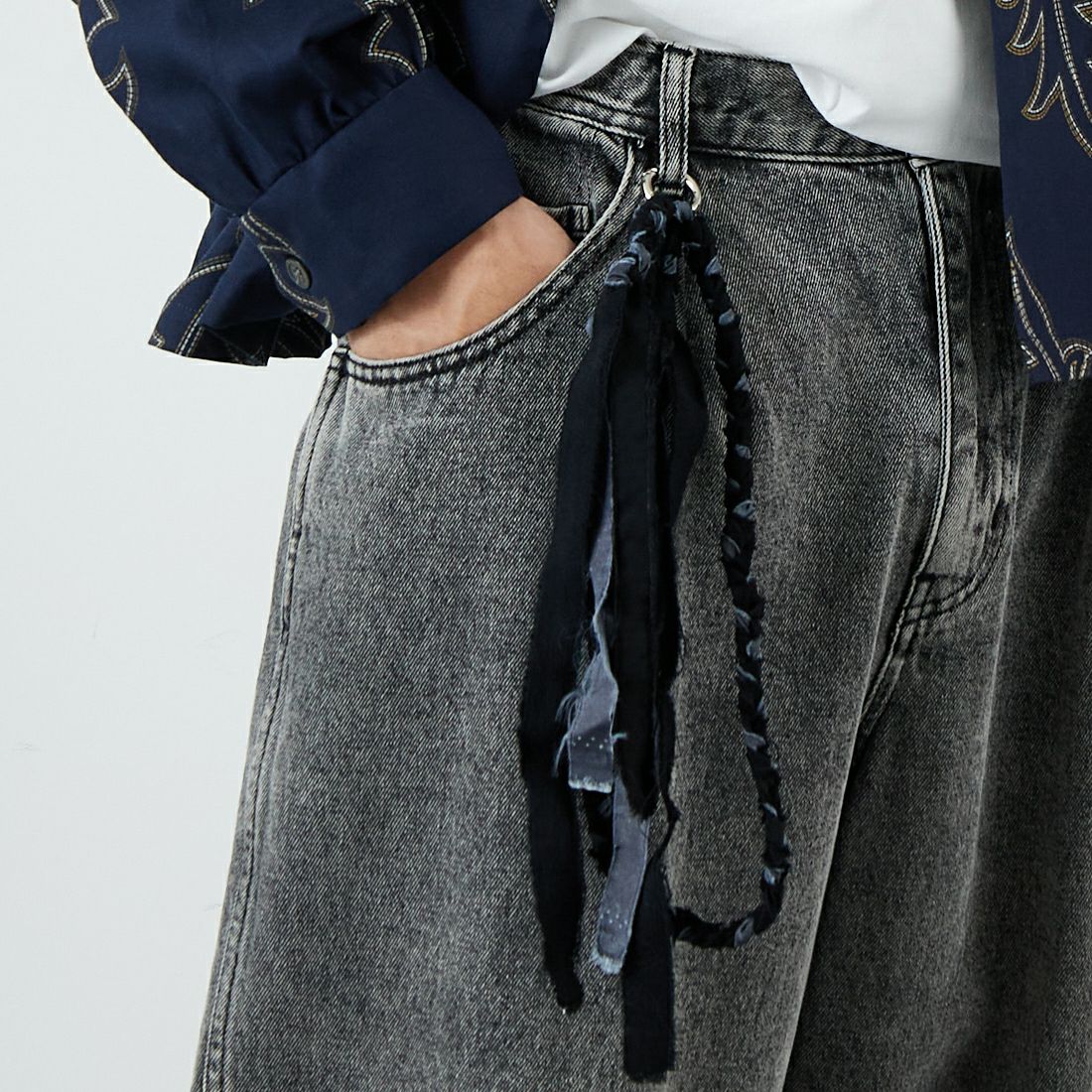 Name. [ネーム] ブレイドネックレス [NMAC-016] BLACK
